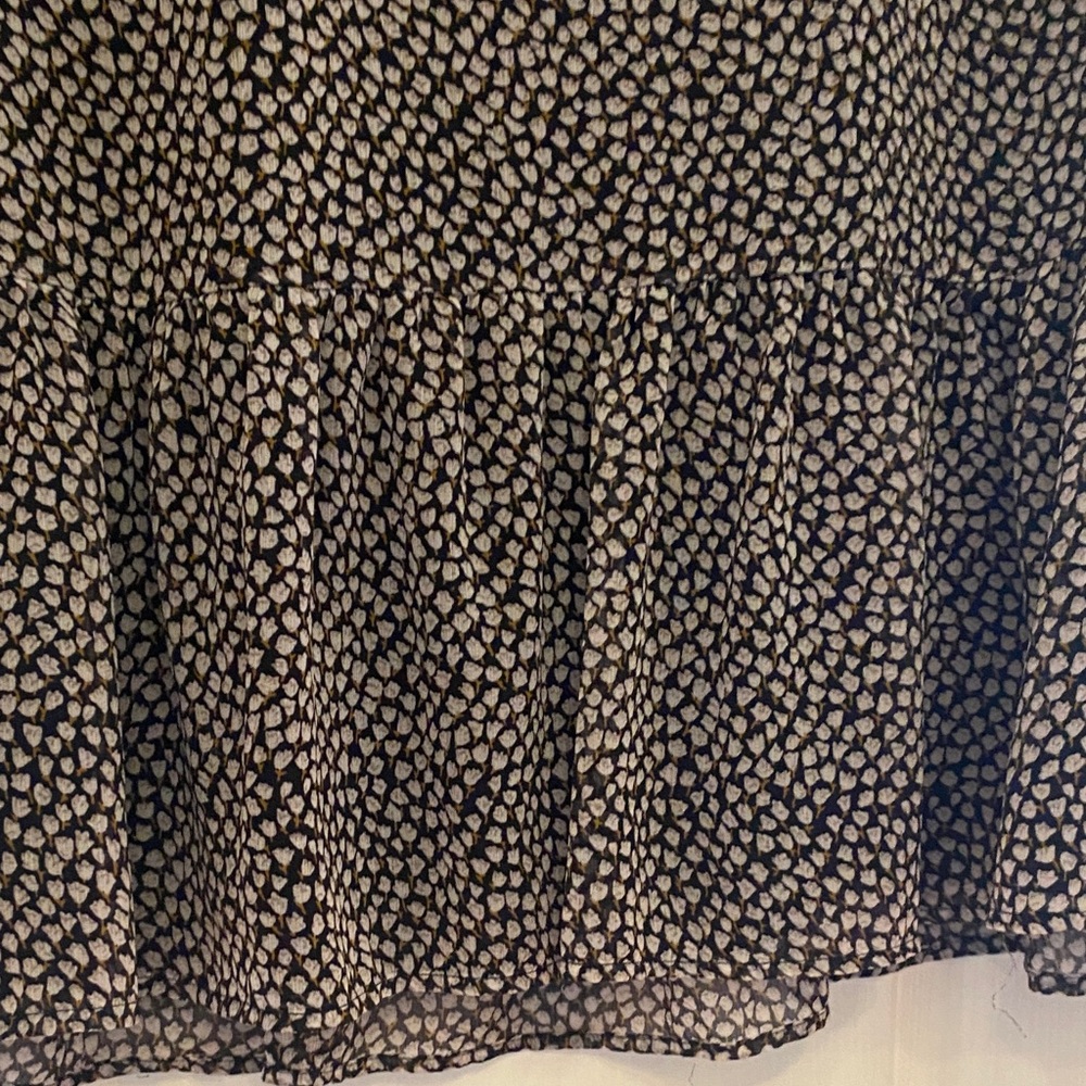 Loft Monochrome Patterned Blouse - image 3